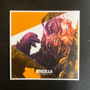 ゴジラ対ヘドラ 約10cm ステッカー