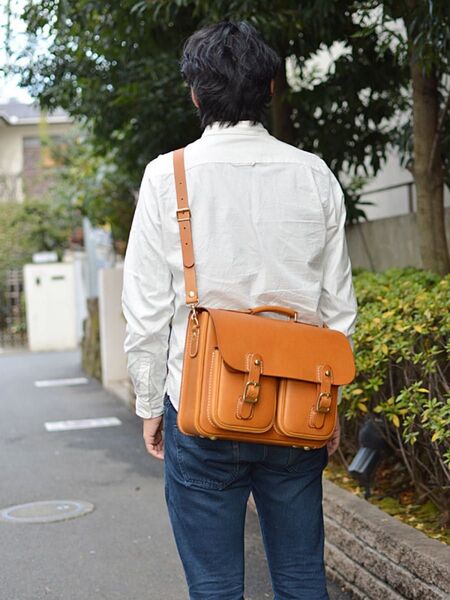 ヘルツ HERZ ダブルポケットスタンダード3wayバッグ(BC-74)