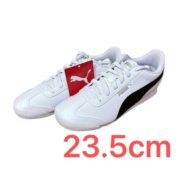 PUMA プーマ チュリーノスニーカー ホワイト/ブラック 23.5cm