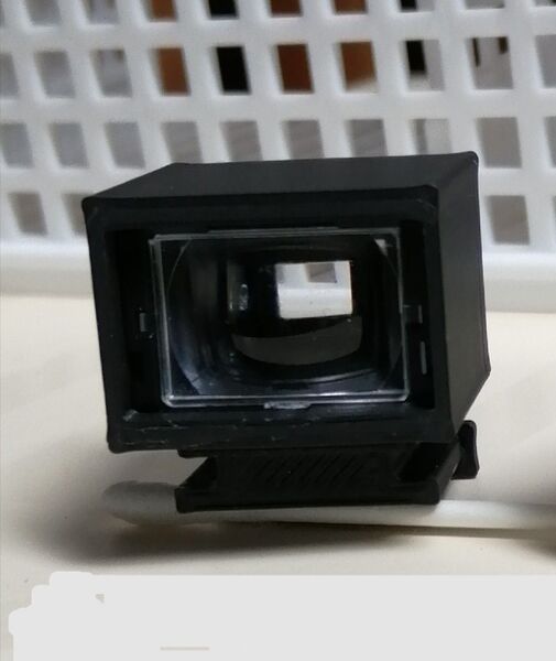 ビューファインダー32mm 軽量コンパクト キャップレンズに リコーGRにも 遊び心で '写ルンです'レンズ再利用