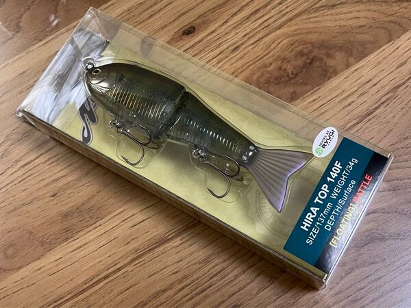 ヒラトップ140F ハーフミラー生ベビーギル ノリーズ NORIES HIRA TOP 140 F ヒラトップ