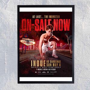 【2025年5月4日】井上尚弥 vs ラモン・カルデナス A4光沢紙ポスター