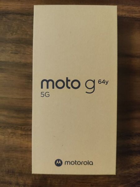 新品未開封 Moto g64y 5G 128GBスペースブラック