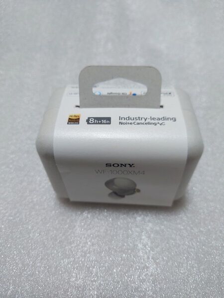 イヤホンR.Lソニーで新品交換品ワイヤレスノイズキャンセリングステレオヘッドセット WF-1000XM4(S) プラチナシルバー