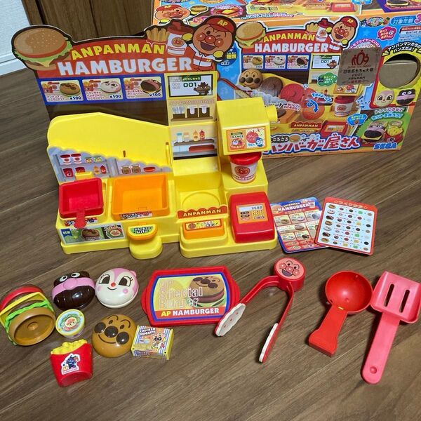 セガトイズ それいけ!アンパンマン ジュージューころころ おしゃべりハンバーガー屋さん 玩具 おままごと