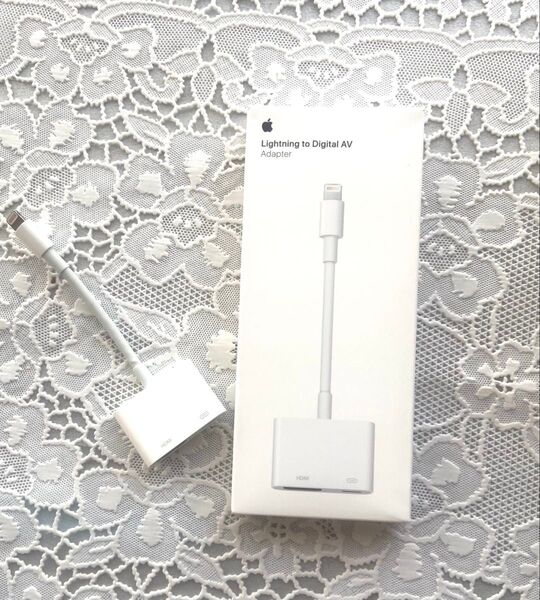 Apple Lightning to Digital AV Adapter HDMIケーブル付き