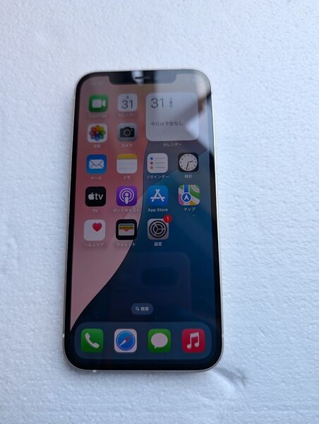 美品 iphone 12 256GB ホワイト Simフリー