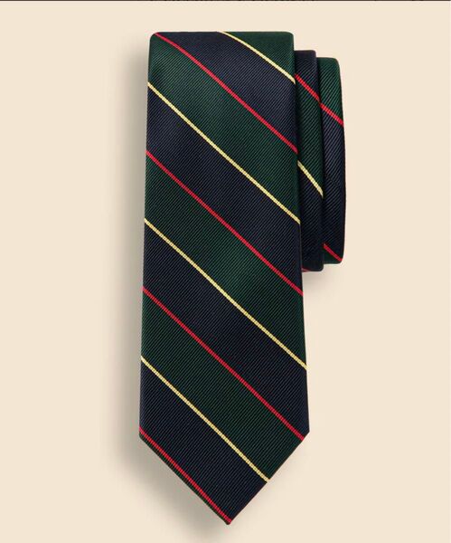本日最終値下げ!Brooks Brothers ブルックスブラザーズ ネクタイ レジメンタル 人気 新品未使用品