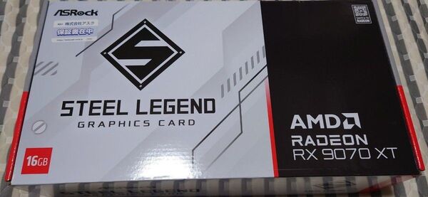ASRock STEEL LEGEND RADEON RX 9070 XT グラフィックボード