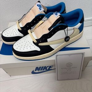 Travis Scott × Fragment × AirJordan1 Low