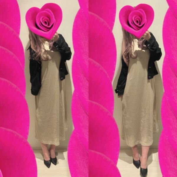 GU★ノースリーブロングワンピース★