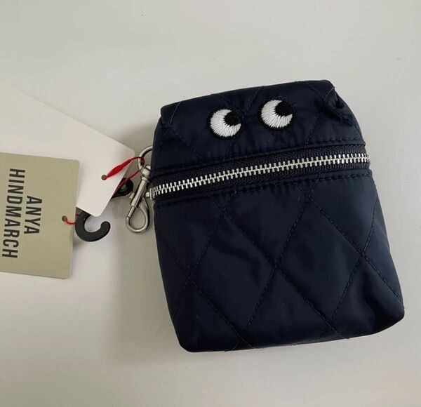 ユニクロ アニヤハインドマーチ パッカブルバッグ ネイビー UNIQLO