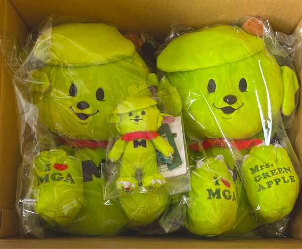 【セット】Mrs. GREEN APPLE ぬいぐるみ メメル キーホルダー セット FC限定 Ringo Jam限定