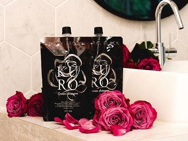 【新品】VALANROSE バランローズ KURO クロクリームシャンプー 400g 2点セット/ヘアカラークリームシャンプー