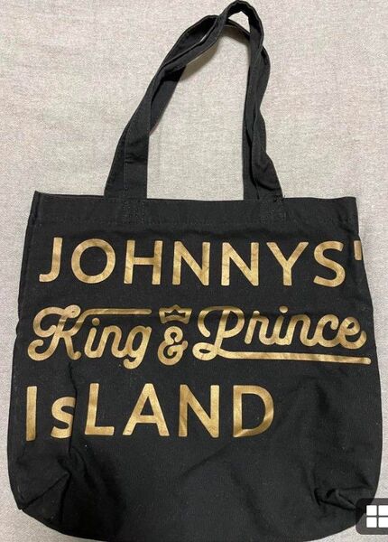 ジャニーズKing&Princeアイランドのトートバッグ
