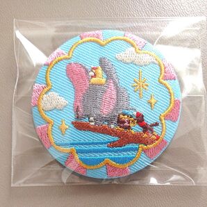 ディズニー 刺繍缶バッジ