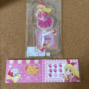 アイカツ マリオンクレープ アクリルスタンド 星宮いちご 特典カード