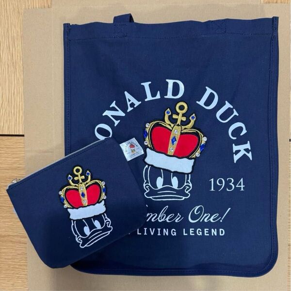 DONALD THE KING BIRTHDAY ドナルド キング バースデー トートバッグ ポーチ
