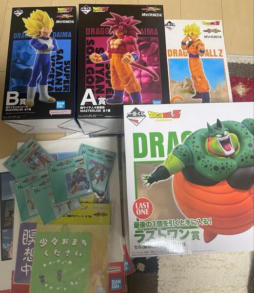 一番くじ ドラゴンボール vsオムニバスCROSS A賞 孫悟空 B賞 ベジータ C賞 孫悟空 ラストワン賞 セル 下位賞