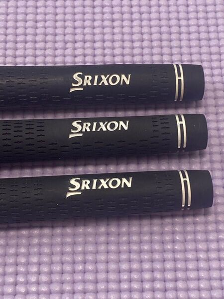 SRIXON スリクソン ゴルフグリップ 3本セット ブラック