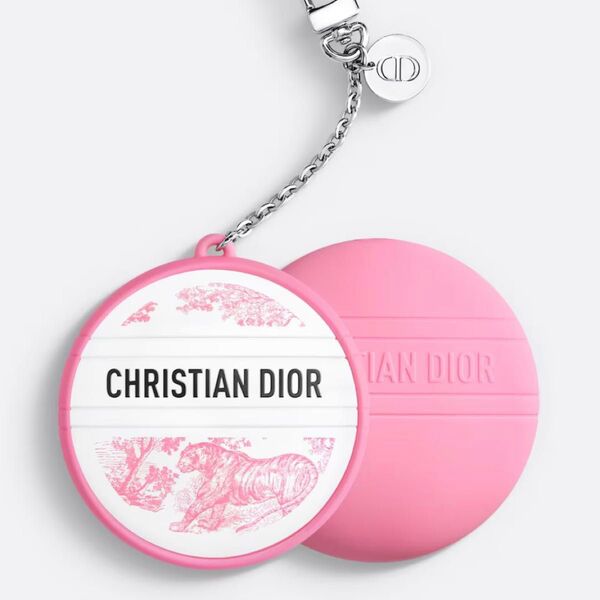 Dior ディオール 新品 ホルダー付 ル ボーム トワル ドゥ ジュイ ルボーム キーホルダー クリーム