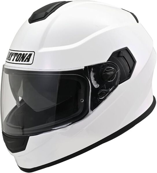 デイトナ(Daytona) フルフェイス ピンロックシート付属 インナーバイザー装備 ホワイト Mサイズ(57-58cm)
