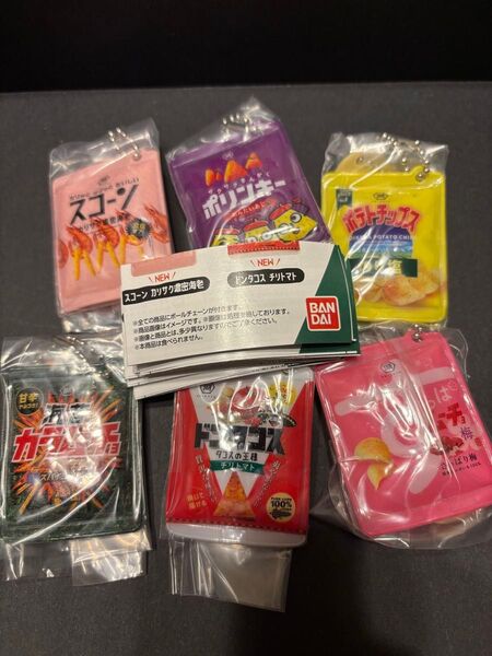 湖池屋 シャカシャカチャーム3 全6種 ガチャ