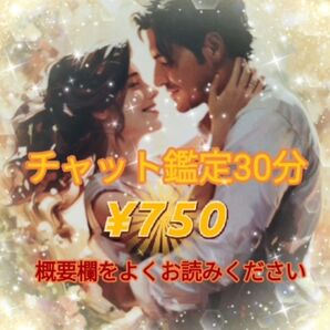 チャット鑑定30分750円