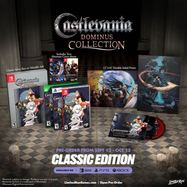 Castlevania 悪魔城ドラキュラ ドミナスコレクション Switch 奪われた刻印 ギャラリーオブラビリンス ds