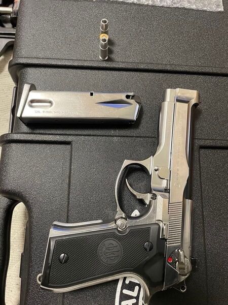 マルシン ベレッタM92 ブリガディアシルバー モデルガン ハンドガン
