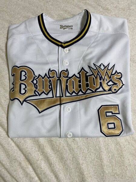 オリックス・バファローズ 2024開幕シリーズ ホームユニフォーム Mサイズ 背番号6 宗佑磨