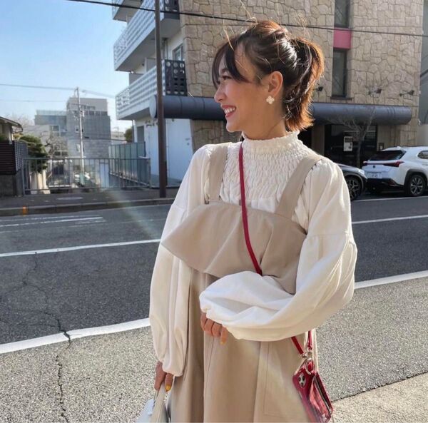 rosymonster シャーリングボリュームスウェット