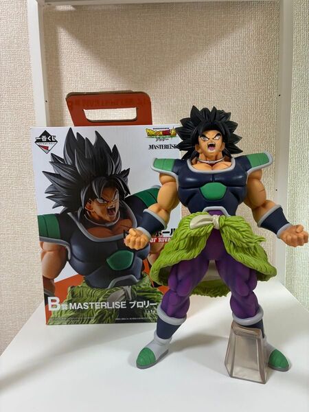 ドラゴンボールフィギュア 一番くじ B賞 黒髪ブロリー 箱付き