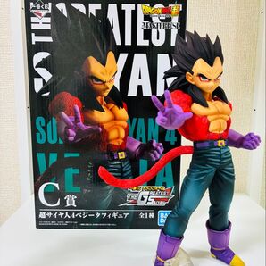 ドラゴンボールフィギュア グレイテストサイヤン C賞超サイヤ人4 箱付き