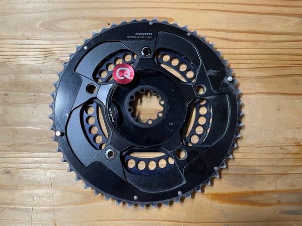 QUARQ DZero パワーメーター チェーンリング付 ダイレクトマウント スパイダーアーム