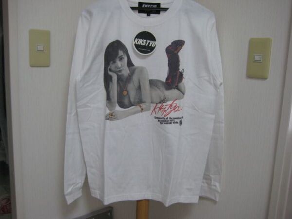 新品未使用!「杉原杏璃 × KIKS TYO」コラボ ロングTシャツ