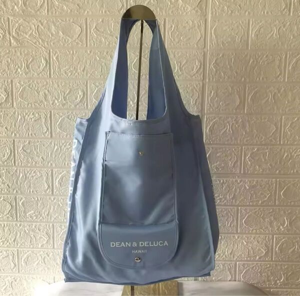 DEAN&DELUCA エコバッグ スカイブルー ハワイ限定 ディーン&デルーカ