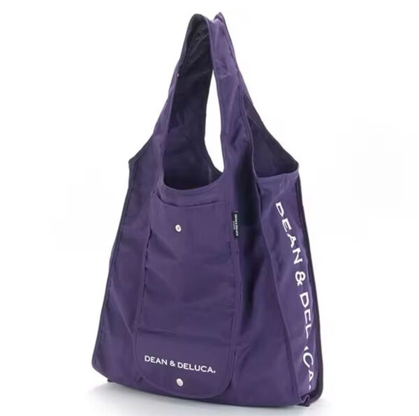 DEAN&DELUCA エコバッグ 紫 京都限定 ディーン&デルーカ パープル