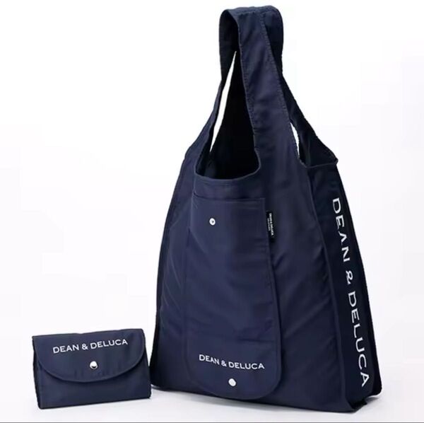 DEAN&DELUCA エコバッグ ネイビー 岡山限定カラーディーン&デルーカ