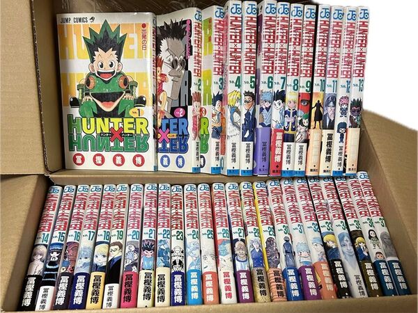 HUNTER×HUNTER 全巻 初版 帯