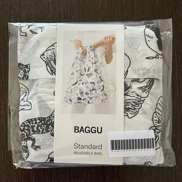 BAGGU バグー スタンダード エコバッグ ZOO (Jason Polan) アニマル柄 未開封品