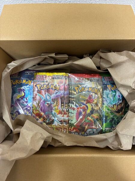 ポケモンカードゲーム ポケセン産 スカーレットex バイオレットex ワイルドフォース 変幻の仮面 全116バラパック