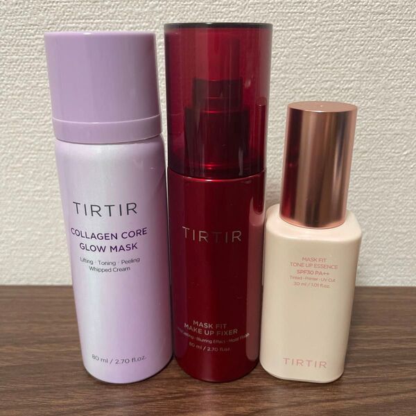 TIRTIR CLCグロウマスク80mlマスクフィットメイクアップフィクサー80mlメイクフィットトーンアップエッセンス30ml