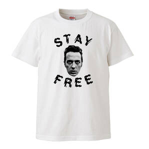 【XSサイズ バンドTシャツ】The Clash ジョー・ストラマー 白い暴動 STAY FREE パンク ロックンロール LP CD レコード 70s punkの画像1