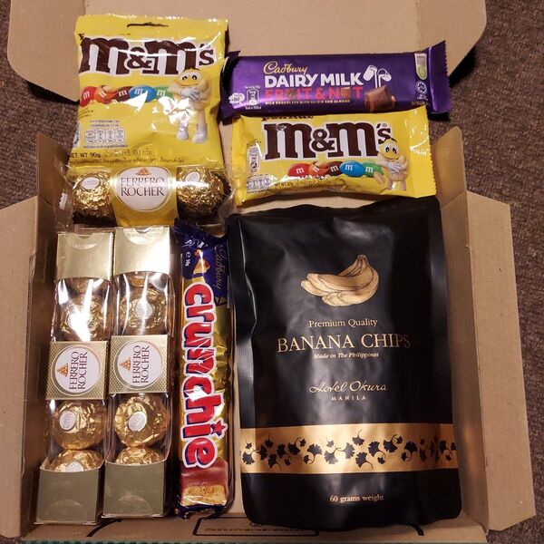 Cadbury& BANANA CHIPS&ROCHER&M&M ③