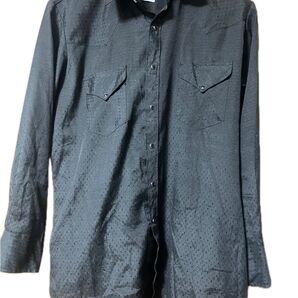 【ミラー】miller ブラック 長袖 シャツ 古着