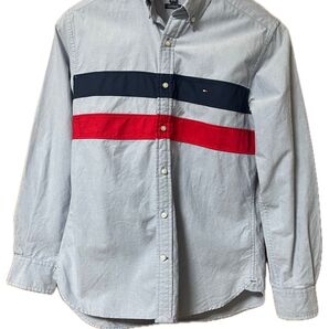 【トミー】メンズ 長袖 シャツ トミー ヒィルフィガー M