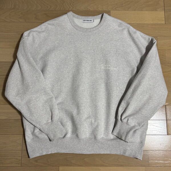 【M】 CTE-24S301 COOTIE PRODUCTIONS OPEN END YARN PLAIN SWEAT CREW