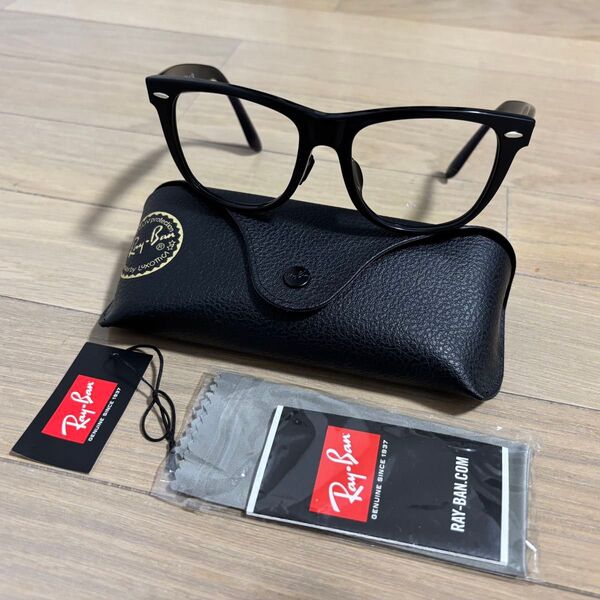 Ray Ban レイバン WAYFARER ウェイファーラー RB2140F RB2140F クリア クリアレンズ 伊達メガネ