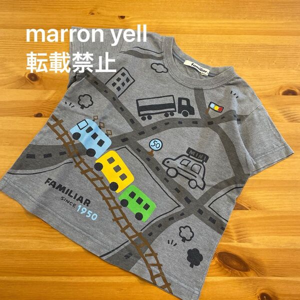 ファミリア Tシャツ グレー 100